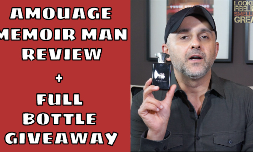 Amouage Memoir Man Fragrance Review + Full Bottle Giveaway