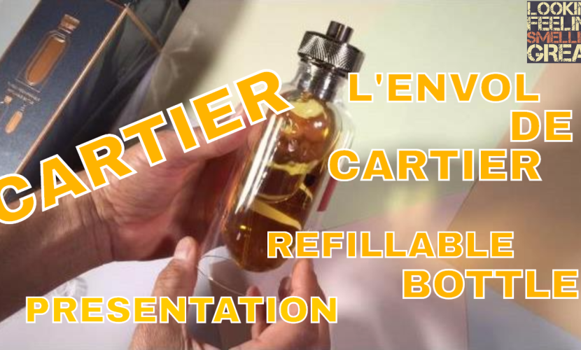Cartier L'Envol De Cartier Refillable Bottle Presentation