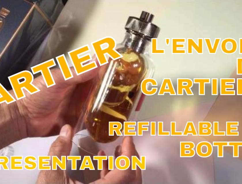 Cartier L'Envol De Cartier Refillable Bottle Presentation