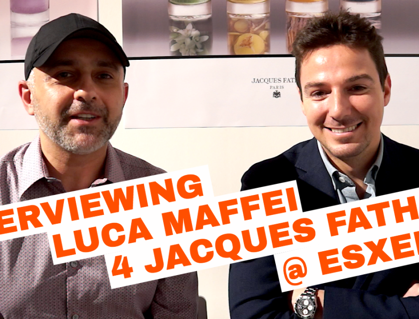 Luca Maffei Perfumer Interview For Jacques Fath Fragrances Launch @ Esxence