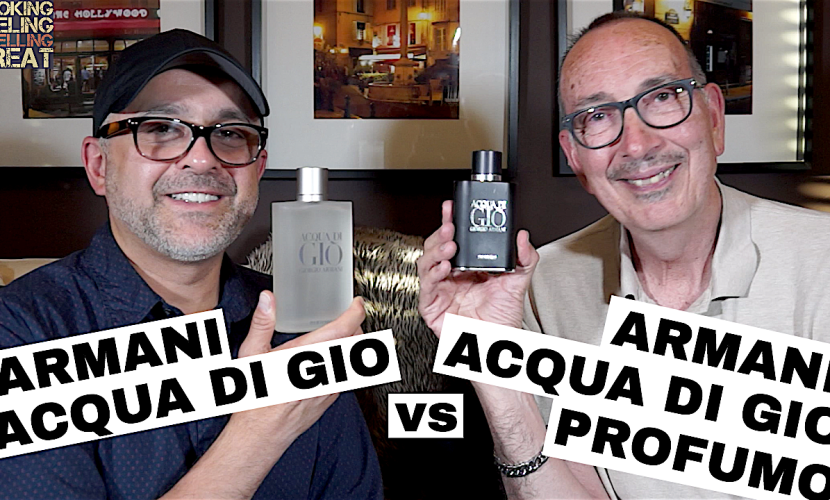 Armani Acqua Di Gio vs Armani Acqua Di Gio Profumo