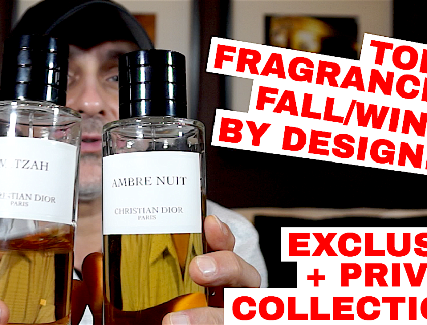 Top 20 Fragrances 4 Fall, Winter By Designers