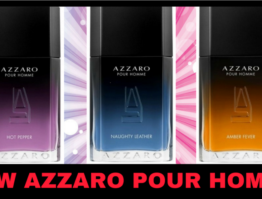 Azzaro Pour Homme Hot Pepper, Naughty Leather, Amber Fever