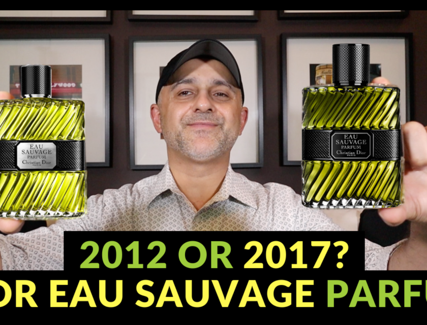 Dior Eau Sauvage Parfum 2012 vs Dior Eau Sauvage Parfum 2017