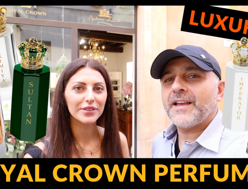 Royal Crown Perfumes Preview With Nicoletta In Rome, Italy