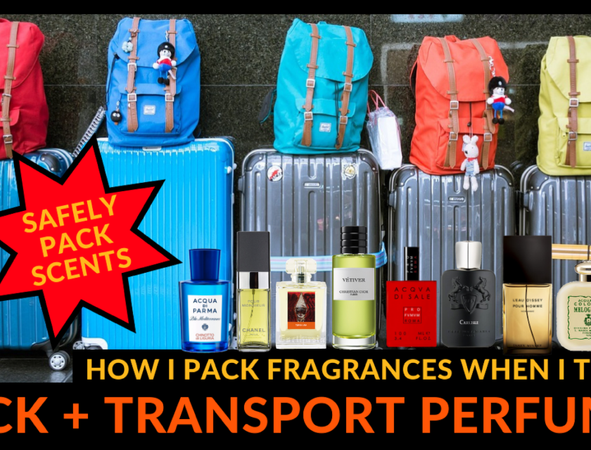 How To Safely Pack Fragrances For A Flight And Transport Them