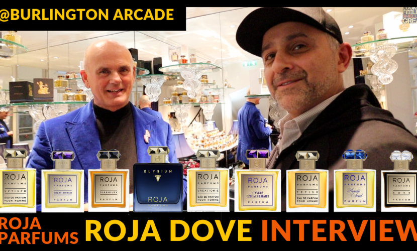 Roja Dove Interview @ Roja Parfums Burlington Arcade Boutique