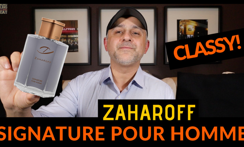 Zaharoff Signature Pour Homme Fragrance Review