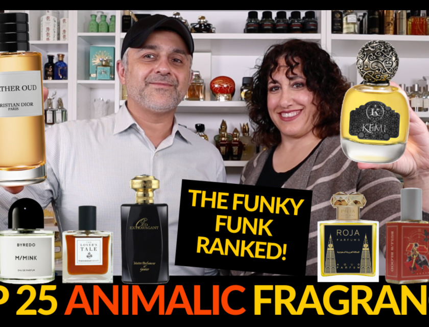 Top 25 Animalic Perfumes Ranked