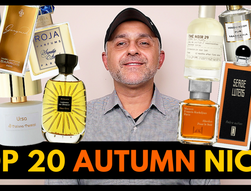 Top 20 Niche Fragrances For Autumn/Fall