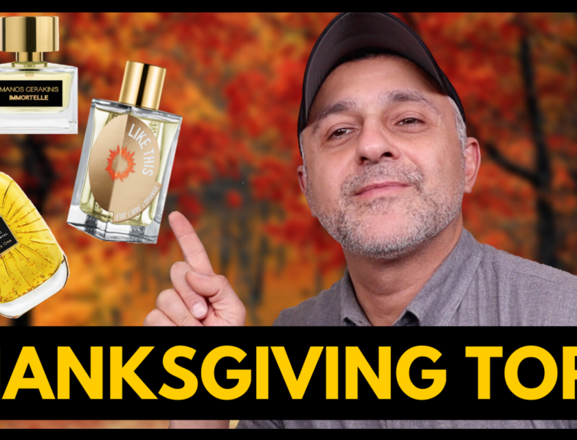 Top 3 Fragrances For Thanksgiving