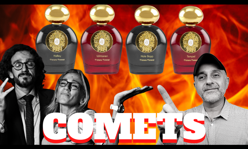 Tiziana Terenzi Comet Collection Perfumes: Halley, Wirtanen, Hale Bopp and Temple Preview W/ Paolo Terenzi/Tiziana Terenzi