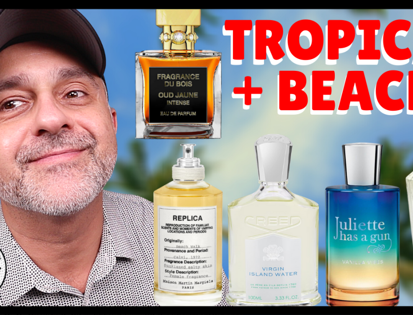 13 AWESOME BEACHY AND TROPICAL FRAGRANCES | MY FAVORITE TROPICAL AND BEACHY PERFUMES
