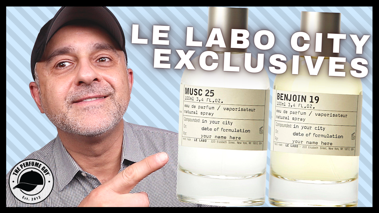 Le Labo City Exclusives Fragrances Benjoin 19, Musc 25 Review - Looking  Feeling Smelling Great
